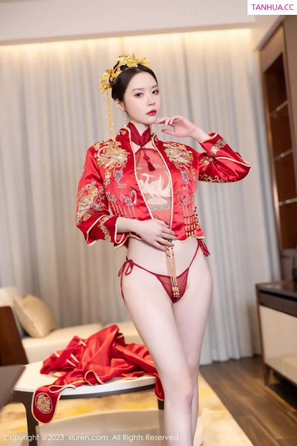 梦心玥  [XiuRen]高清写真图 2023.12.05 No.7766 梦心玥 婚嫁美腿第47张图片